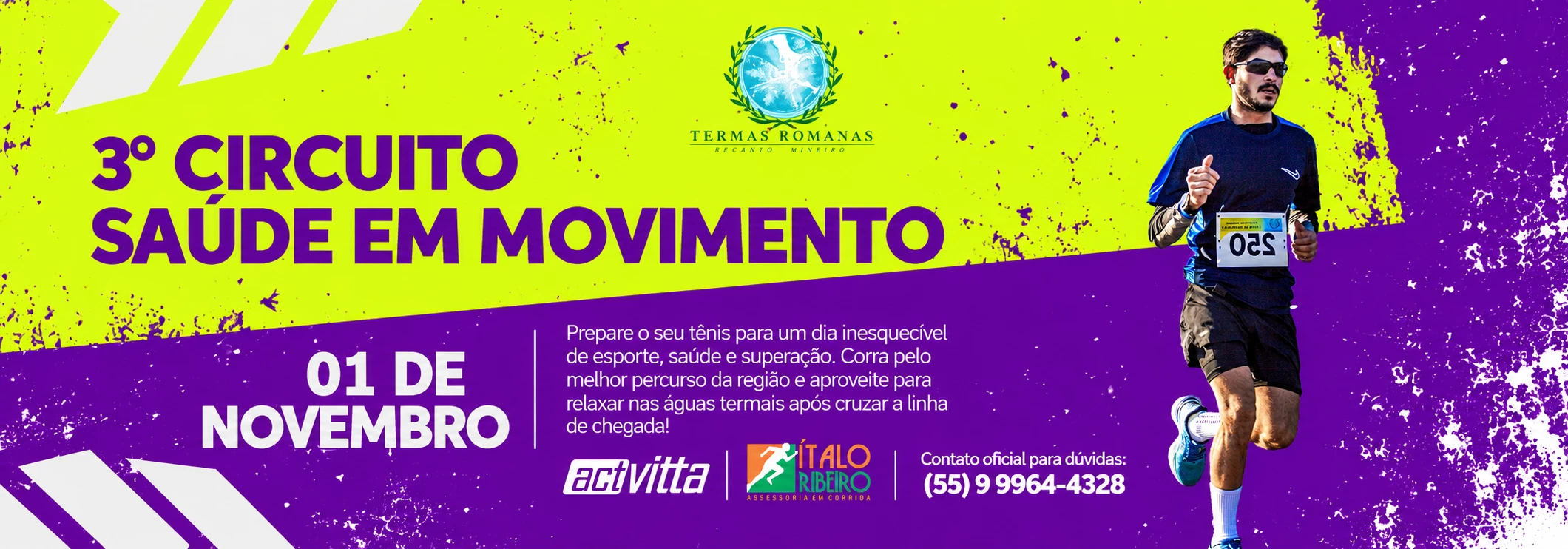 3° Circuito Saúde em Movimento Termas Romanas